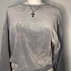Express Velor Matching Grey Sweat Size XS